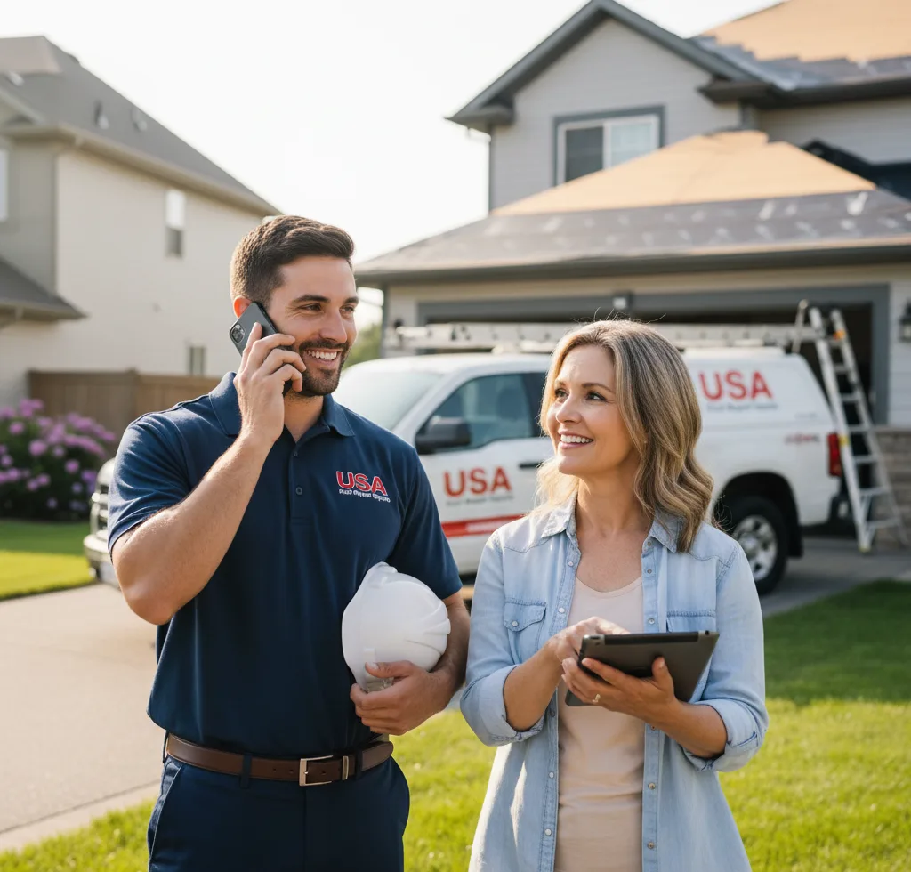 USA Roof Repair Experts customer support in Walkersville